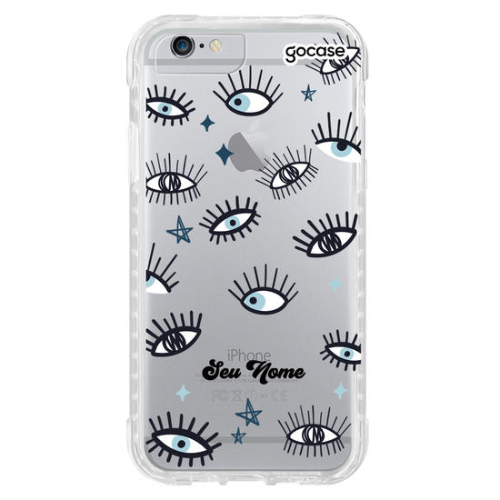 Capinha para celular Drawn Eyes 