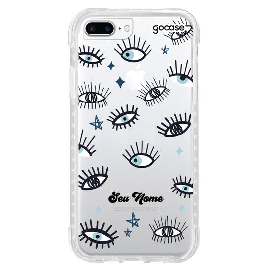 Capinha para celular Drawn Eyes 