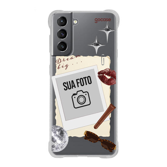 Capinha para celular  Dream Big Colagem