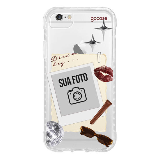 Capinha para celular  Dream Big Colagem
