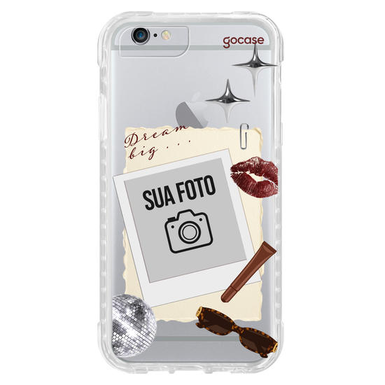 Capinha para celular  Dream Big Colagem