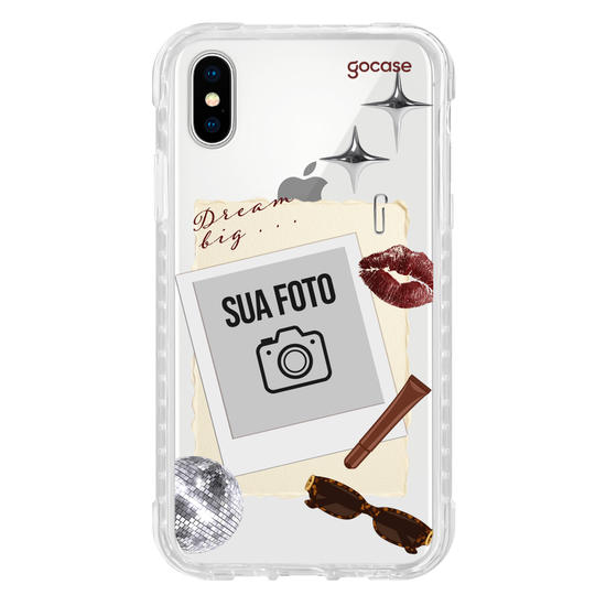 Capinha para celular  Dream Big Colagem