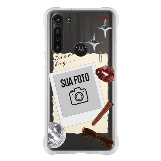 Capinha para celular  Dream Big Colagem
