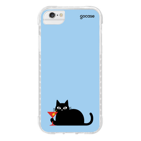 Capinha para celular  Drink Cat