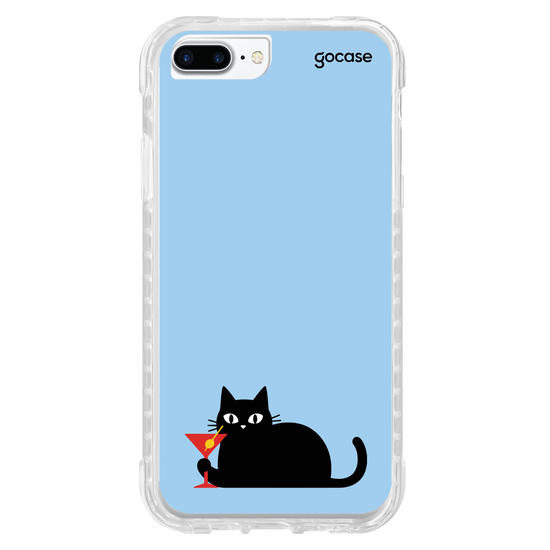 Capinha para celular  Drink Cat