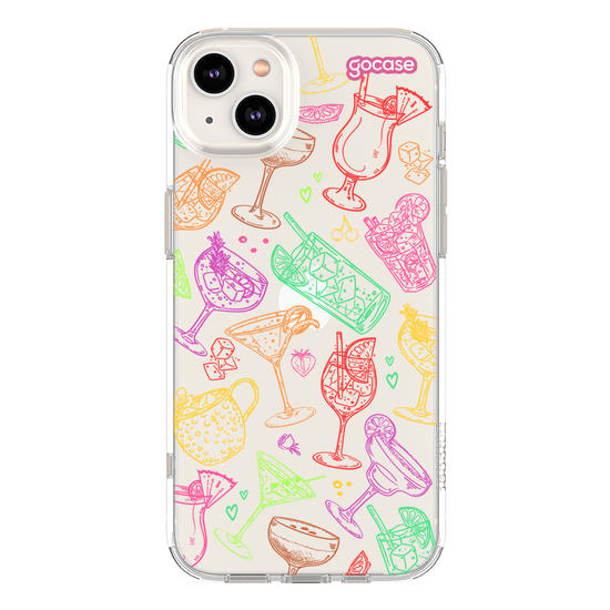 Capinha para celular Drinks Pattern