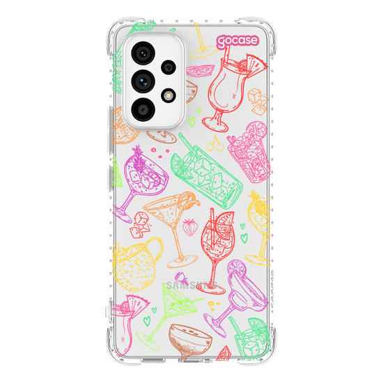 Capinha para celular Drinks Pattern