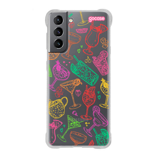 Capinha para celular Drinks Pattern