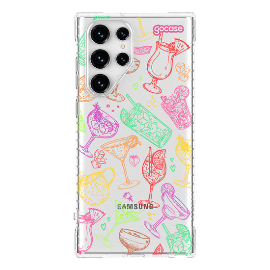 Capinha para celular Drinks Pattern