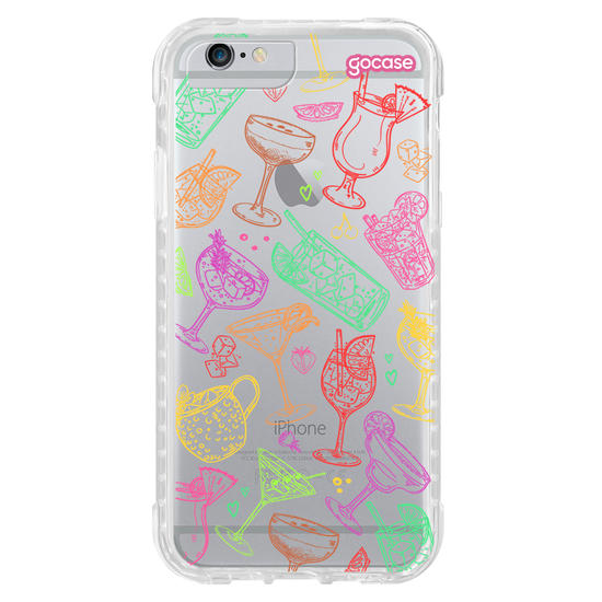 Capinha para celular Drinks Pattern