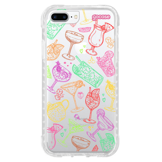 Capinha para celular Drinks Pattern