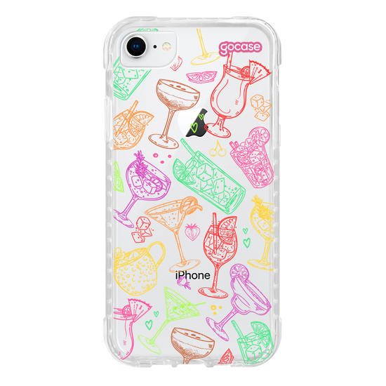 Capinha para celular Drinks Pattern