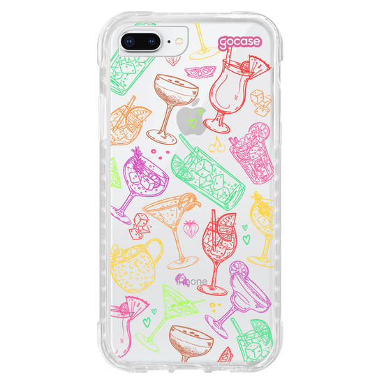 Capinha para celular Drinks Pattern