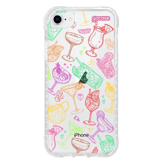 Capinha para celular Drinks Pattern
