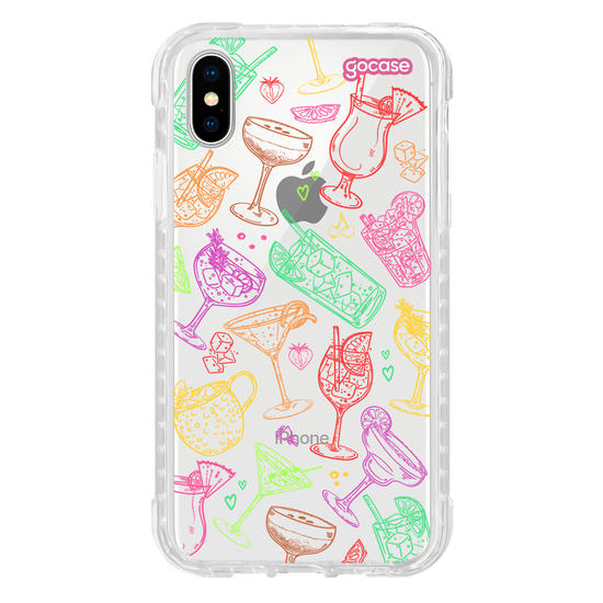 Capinha para celular Drinks Pattern