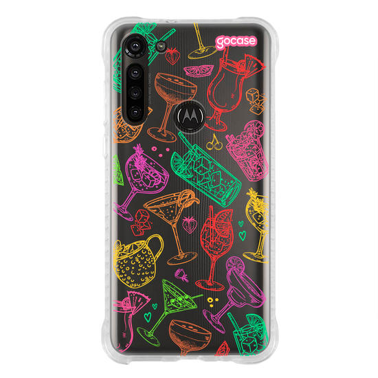 Capinha para celular Drinks Pattern