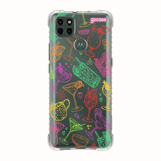 Capinha para celular Drinks Pattern