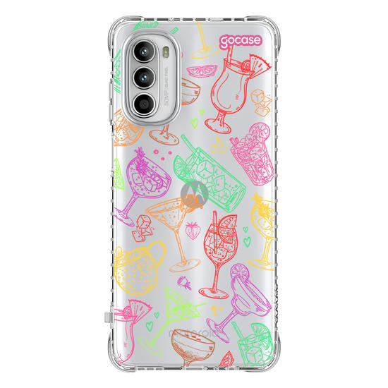 Capinha para celular Drinks Pattern