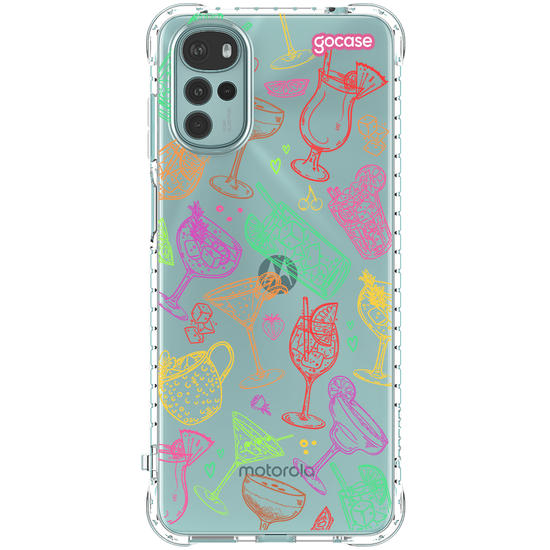 Capinha para celular Drinks Pattern