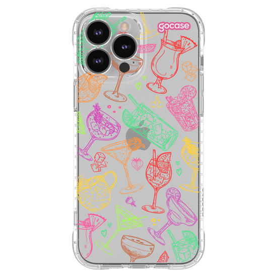 Capinha para celular Drinks Pattern
