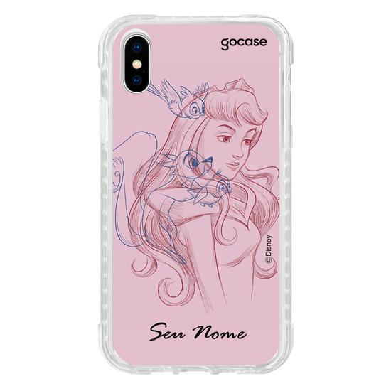 Capinha para celular Disney - Princesas - Aurora color