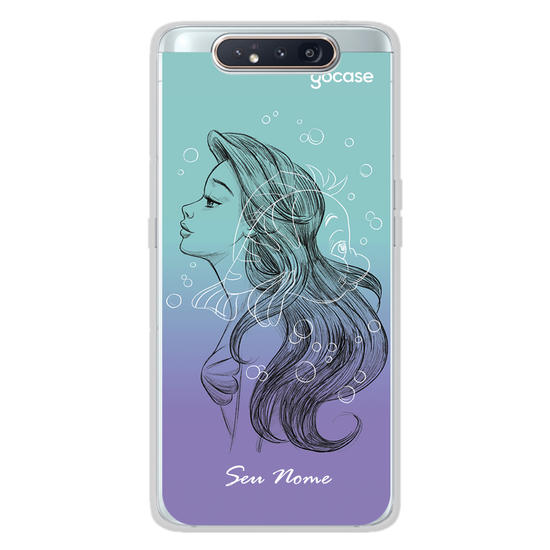 Capinha para celular Disney - Ariel color