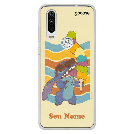 Capinha para celular Stitch Retro