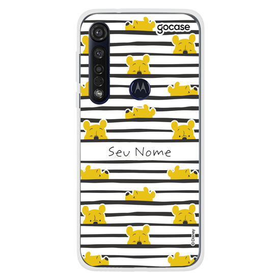 Capinha para celular Pooh Lines