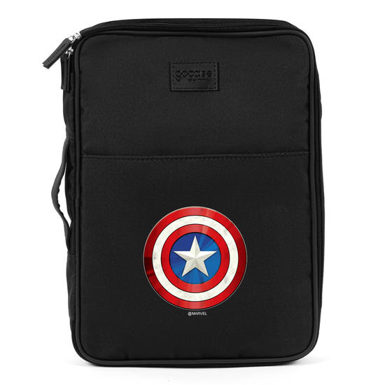 Funda para Poco F5 5G Oficial de Marvel Capitán América Escudo Transparente  - Marvel