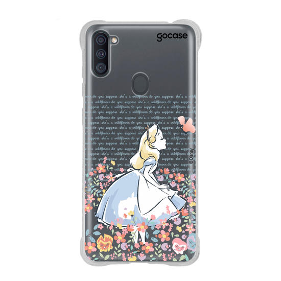 Capinha para celular Disney - Alice - No Jardim