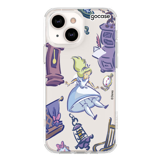Capinha para celular Disney - Alice - Caindo em outro mundo