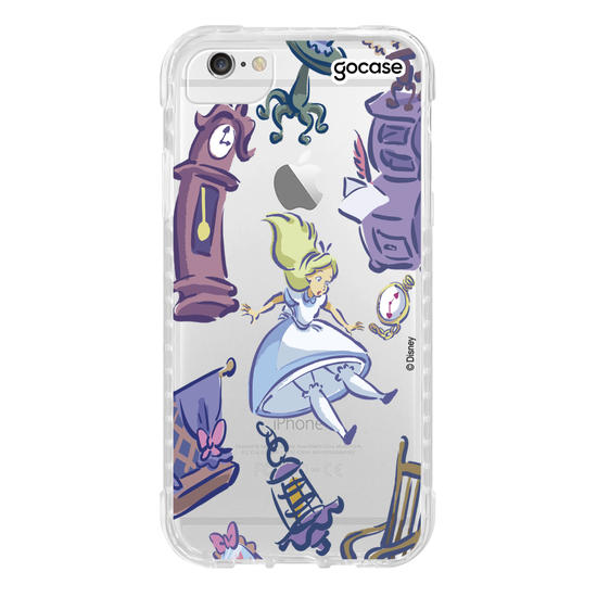 Capinha para celular Disney - Alice - Caindo em outro mundo