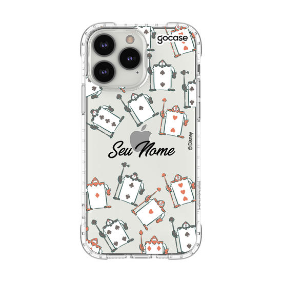 Capinha para celular Disney - Alice - Chuva de Cartas