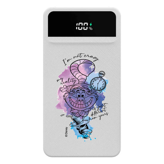 Carregador Portátil Turbo 10000mah - Alice - Cheshire Cat