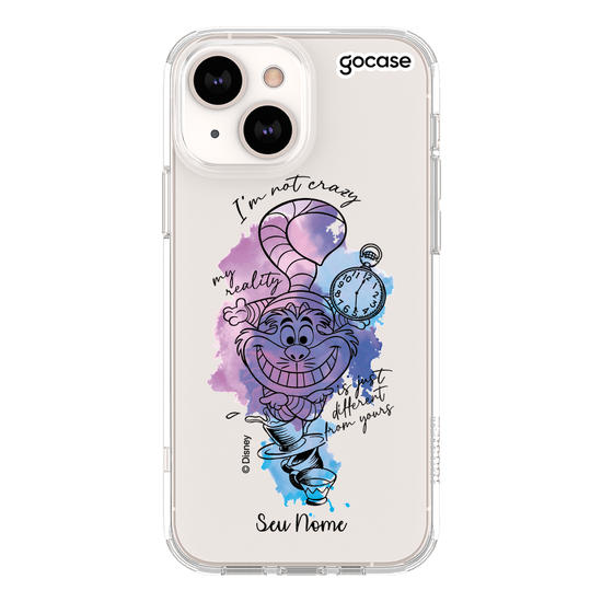 Capinha para celular Disney - Alice - Cheshire Cat