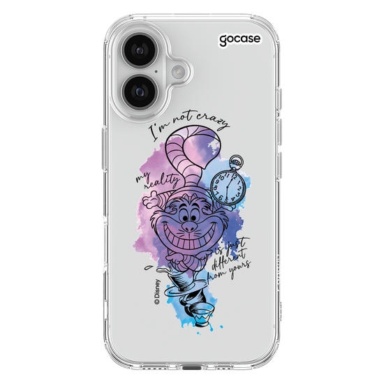Capinha para celular Disney - Alice - Cheshire Cat