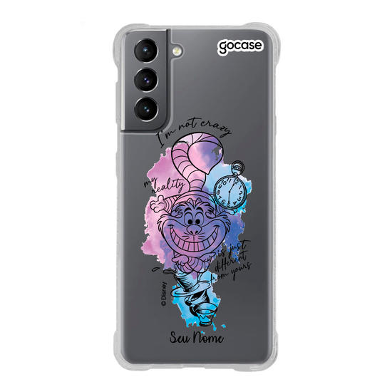 Capinha para celular Disney - Alice - Cheshire Cat