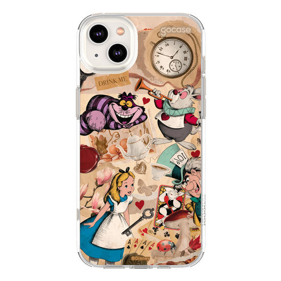 Capinha para celular  Alice no País das Maravilhas - Colagem