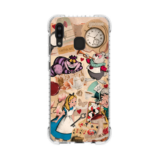 Capinha para celular  Alice no País das Maravilhas - Colagem