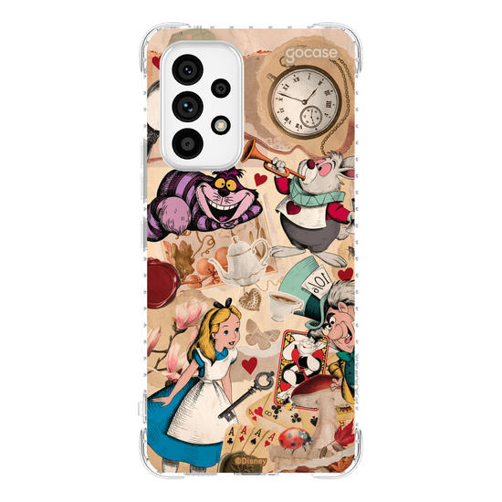 Capinha para celular  Alice no País das Maravilhas - Colagem