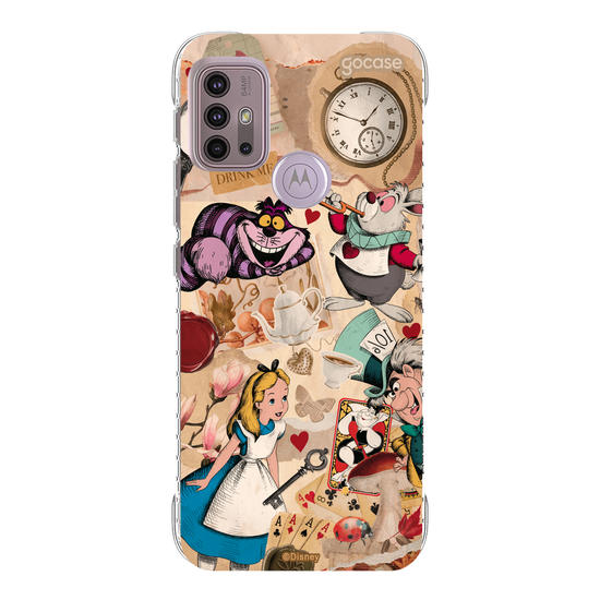 Capinha para celular  Alice no País das Maravilhas - Colagem