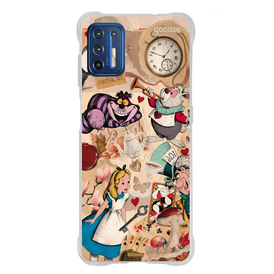 Capinha para celular  Alice no País das Maravilhas - Colagem