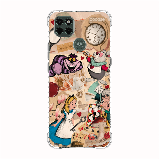 Capinha para celular  Alice no País das Maravilhas - Colagem