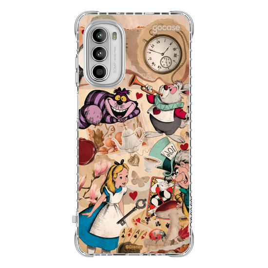 Capinha para celular  Alice no País das Maravilhas - Colagem