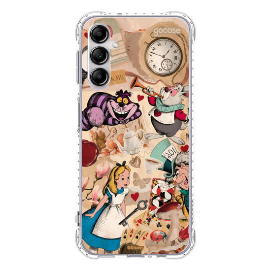 Capinha para celular  Alice no País das Maravilhas - Colagem
