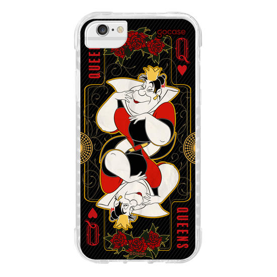 Capinha para celular  Rainha de Copas - Carta de Baralho