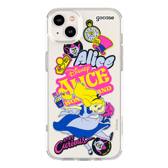 Capinha para celular  Alice no País das Maravilhas - Stickers