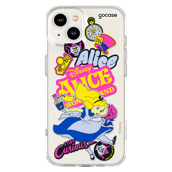 Capinha para celular  Alice no País das Maravilhas - Stickers