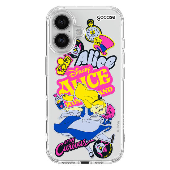 Capinha para celular  Alice no País das Maravilhas - Stickers
