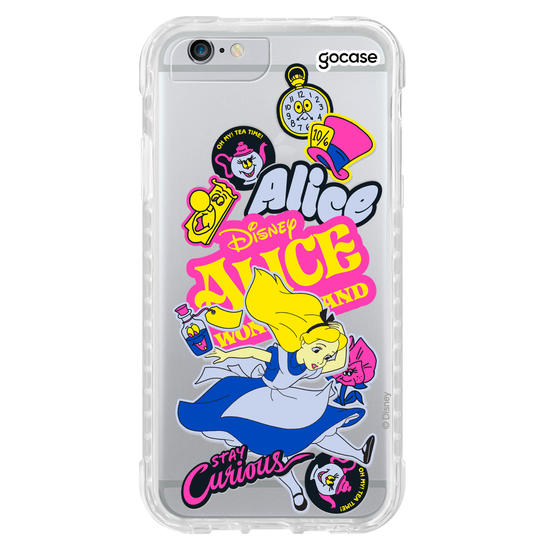 Capinha para celular  Alice no País das Maravilhas - Stickers